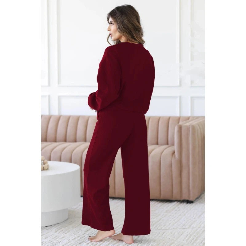 Women's 2Pcs Long Sleeved Sportswear Sportswear Bicycle Exercise Jogging Sets
