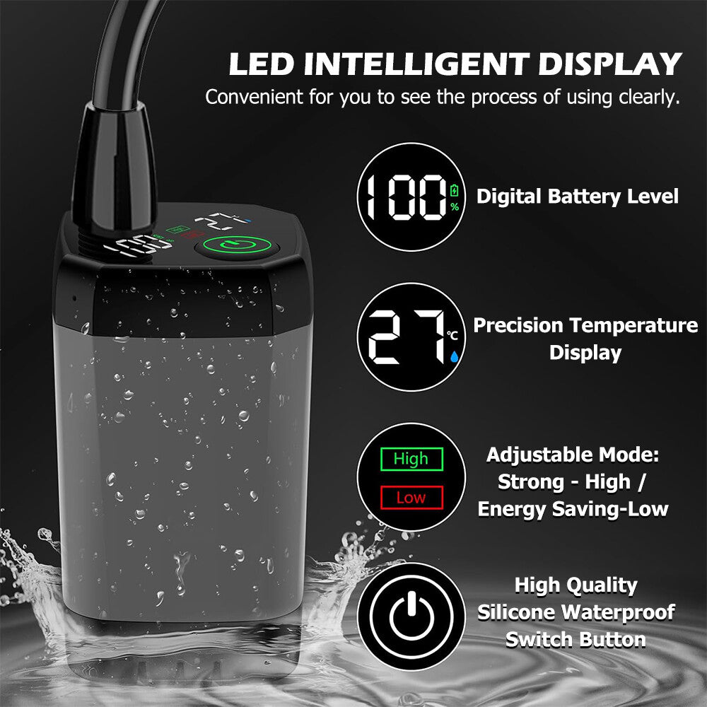 Portable Camping Shower 6000mAh Rechargeable Outdoor Camp Pump for Hiking Travel | eBay eBay Homepage More information - about the condition of this item Diners Club