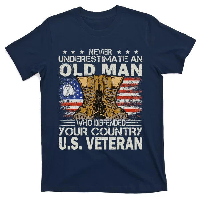 US Veteran Veterans Day Us Patriot T-Shirt For Men