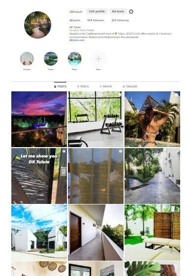 7 Days / 1 Week Stay at DK TULUM, Mexico☀️🕐 1 Bedroom Vacation Condo Rental