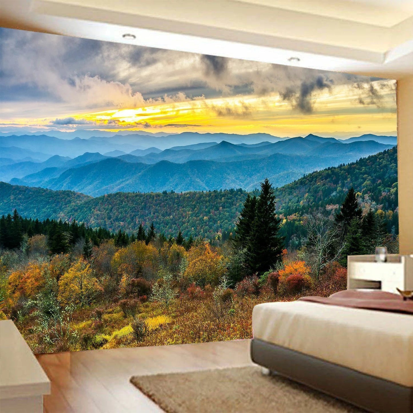 Large Forest Wall Hanging Tapestry Beauty View Throw Blanket Bedspread Wall Art | eBayeBay HomeMore information - About this item conditionDiners Club