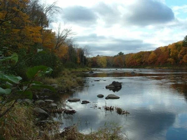 $59,900 Maine water front 8.4 acres, land river, timber Owner financing