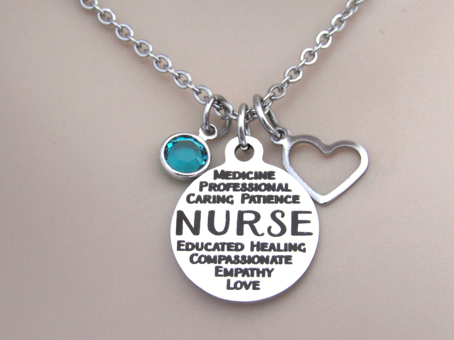 Nurse Necklace, Nurse Jewelry, Gift for Nurse, Nurse Graduation Gift, Daughter