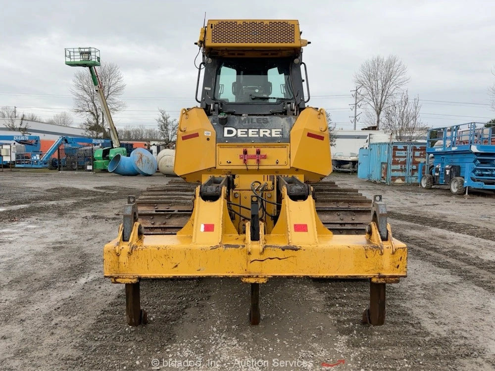 2018 John Deere 850K WLT Crawler Dozer Diesel Tractor Cab A/C Ripper PAT bidadoo