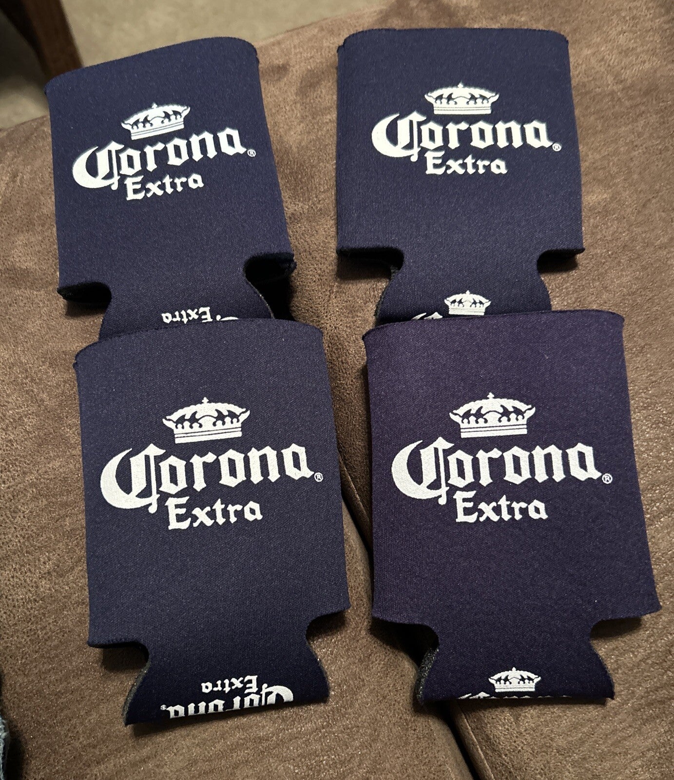 Corona Extra Beer Bottle Can Coozie Koozies Lot Of 4