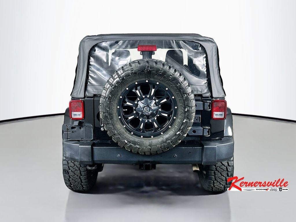 2013 Jeep Wrangler Sahara 4WD 2Dr SUV Black Customr ims v6 4 seats 4x4 Tow KCDJR