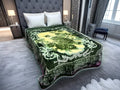 New Super Soft 1 Ply Mink Style Embossed Queen Size Rachel Cozy Blanket 83”x94”