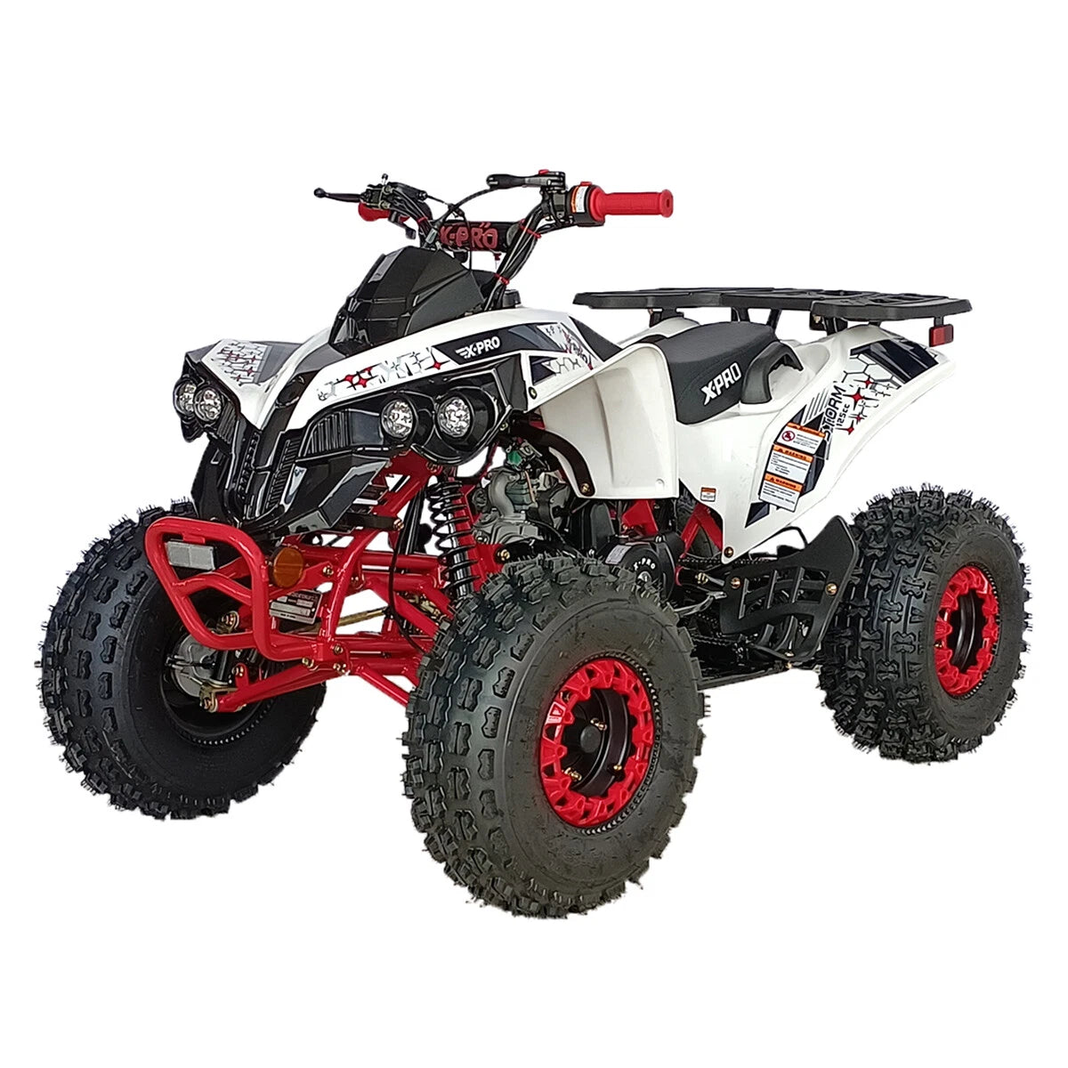 X-PRO Storm 125cc ATV Quad Four Wheeler with Automatic Transmission & Reverse