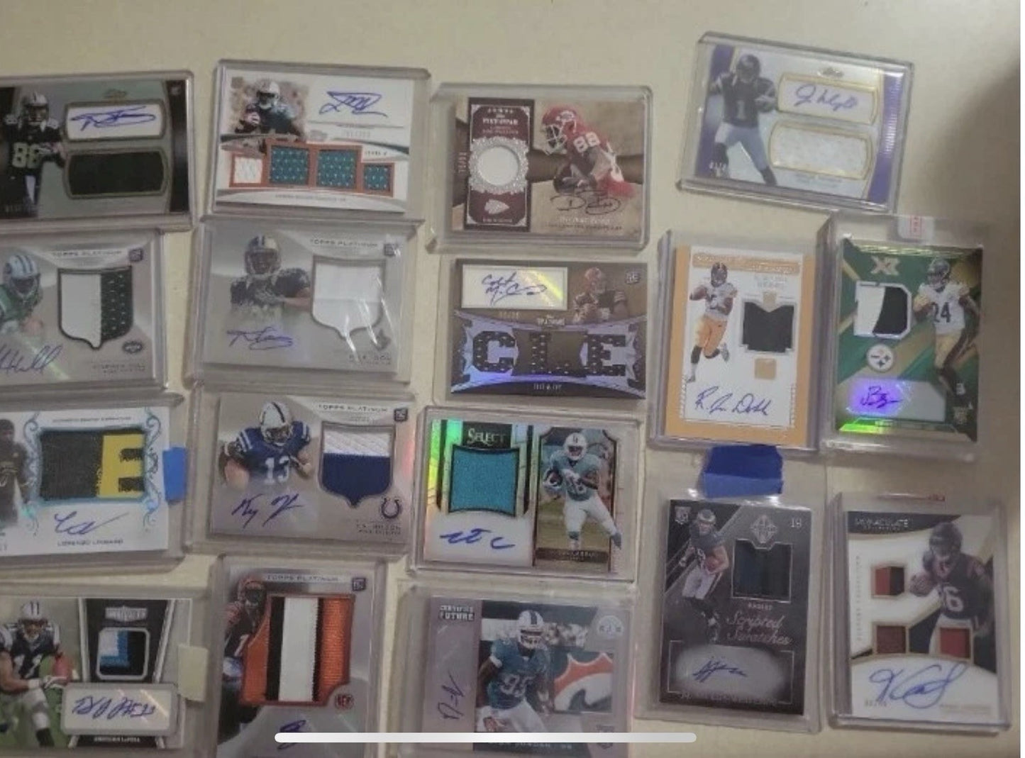 Massive Sports Card Collection Lot!! 3000 Cards! Autos Jersey Graded!!