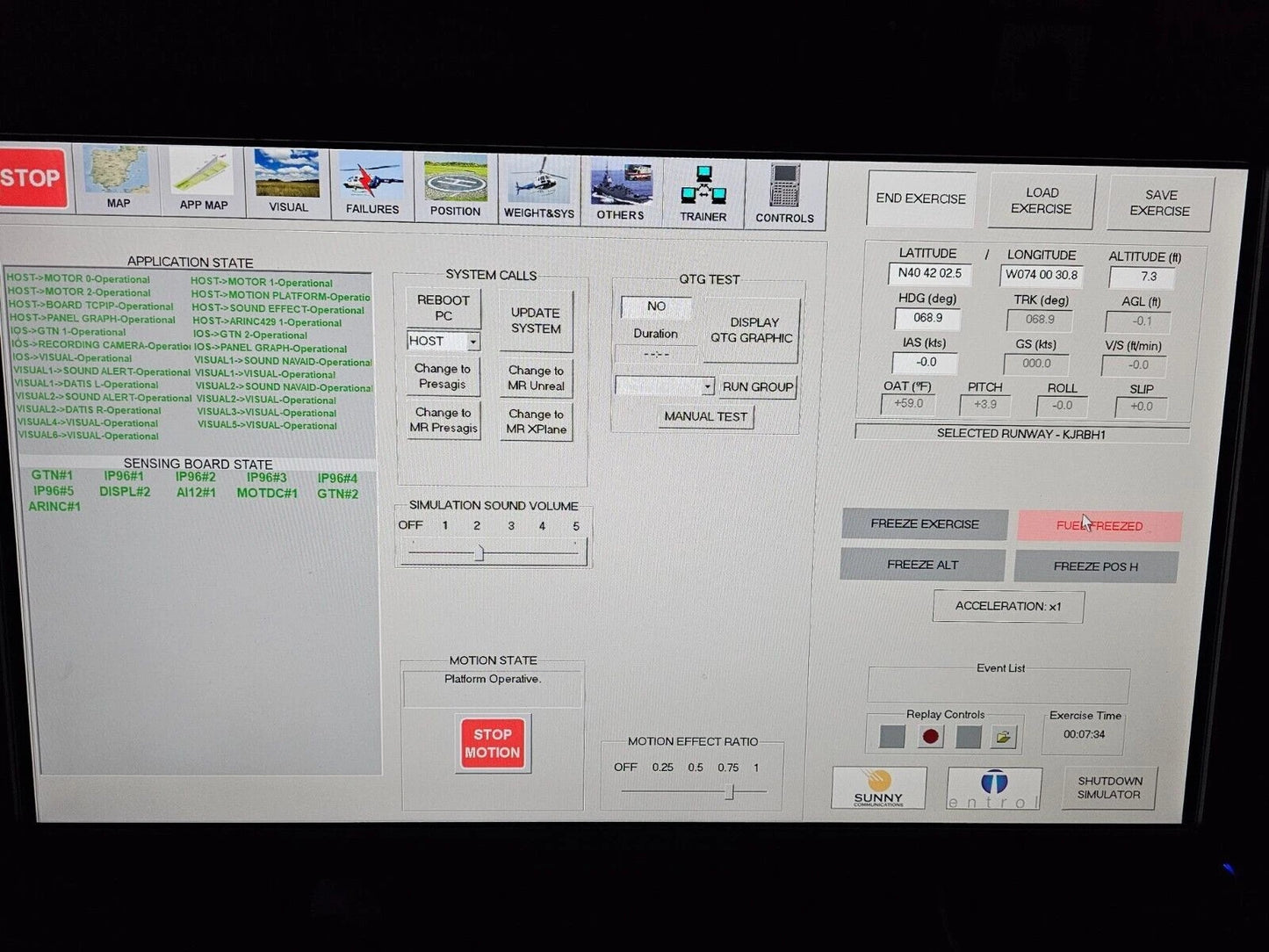 Eurocopter Helicopter EC135 T2 (H135)  Level 5 FAA Certified Flight Simulator