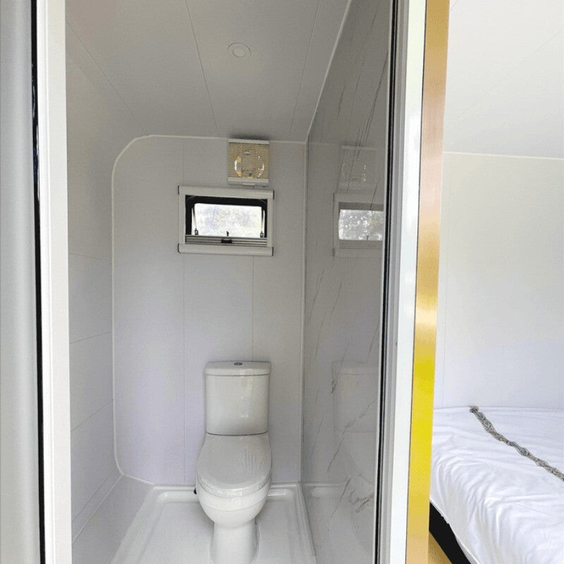 13ft x 7.4 ft Tiny House Pod House Cabin Prefab House Outdoor Living & Working