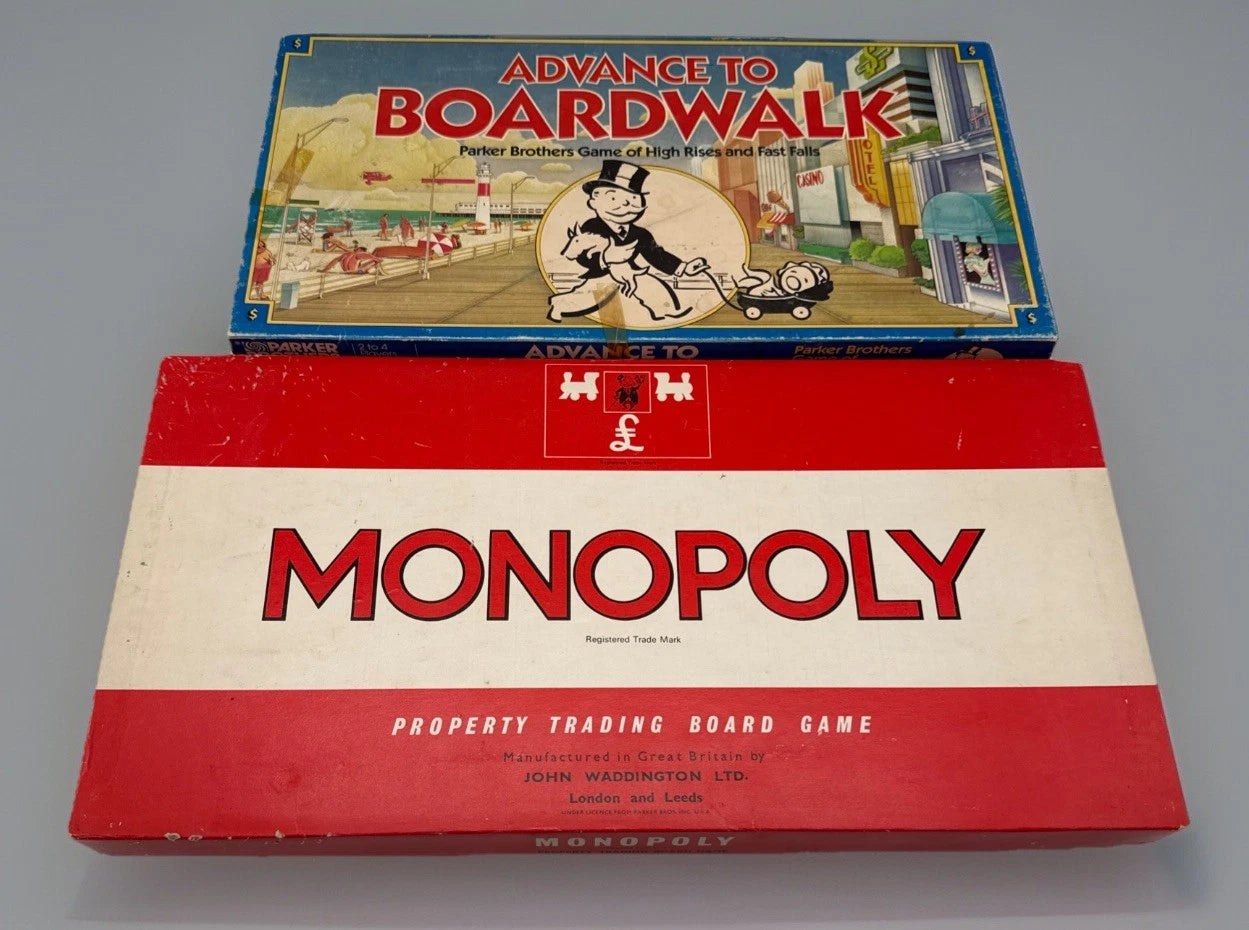 Vintage Monopoly Game Bundle Parker Brothers Made in England & Advance to Boardwalk | eBay eBay Homepage More information about the item's condition Diners Club