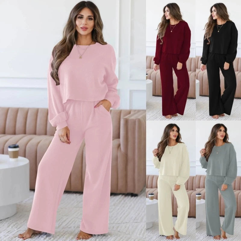 Women's 2Pcs Long Sleeved Sportswear Sportswear Bicycle Exercise Jogging Sets