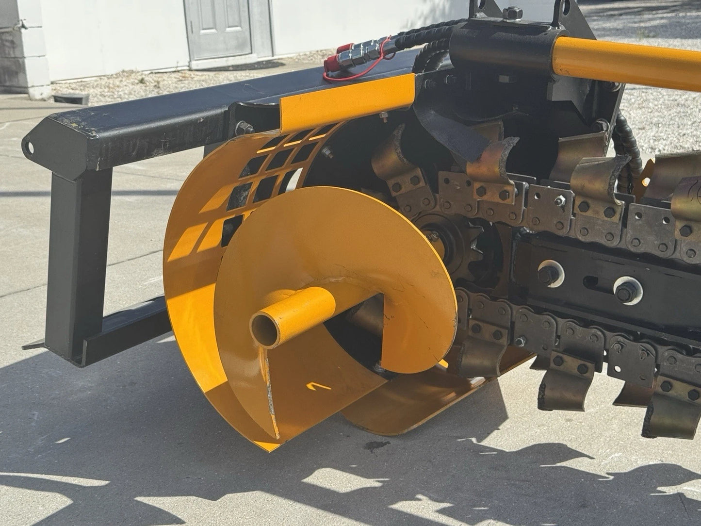 CMA 48” Skid Steer  Loader Trencher 8" width Bobcat Kubota CAT & More