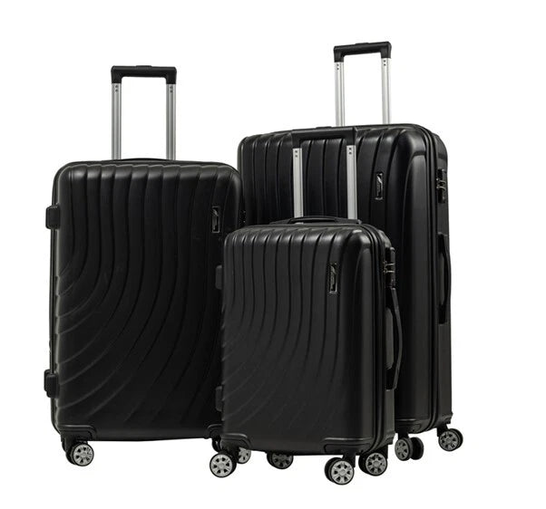 Luggage Set 3 Piece Expandable Suitcase TSA Lock Double Spinner Wheels HardSide
