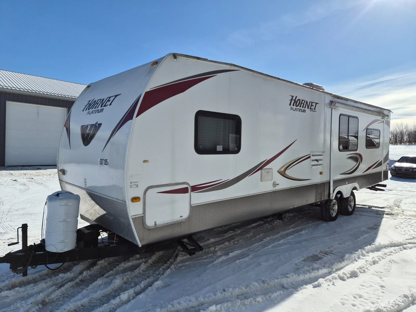 2012 KEYSTONE HORNET HIDEOUT PLATINUM CAMPER TRAILER 31RLDS