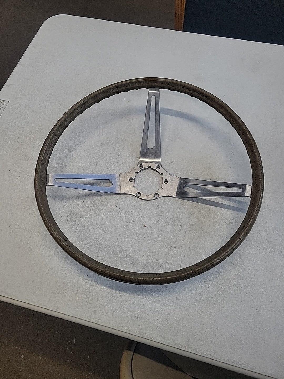 Original 1969 1970 Buick Skylark GS Gris Volante Deportivo Ranura Pulgar Nk1-