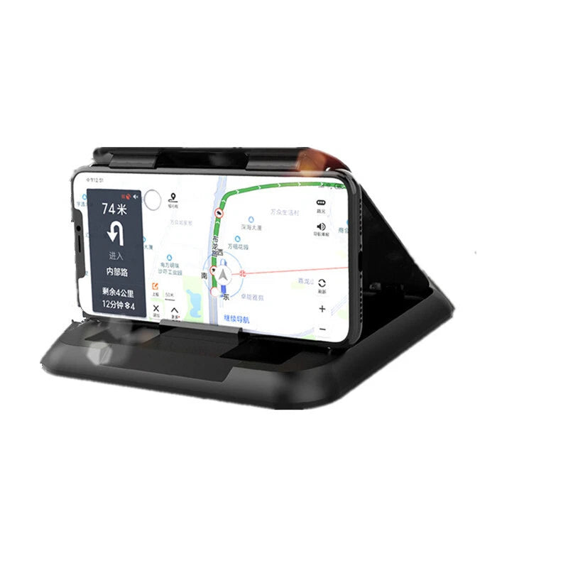 Car Accessories Dashboard Phone Mount Holder Stand For Phone GPS Black Silicone