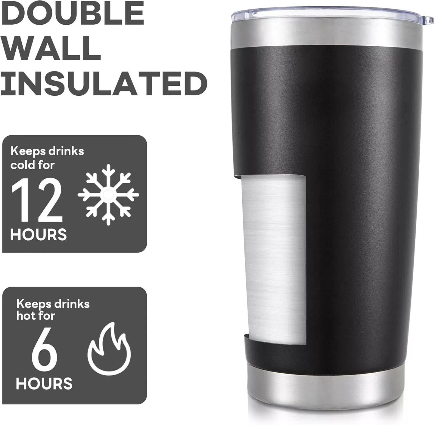 Personalized Custom Registered Nurse RN Appreciation Gift Tumbler 20oz Black