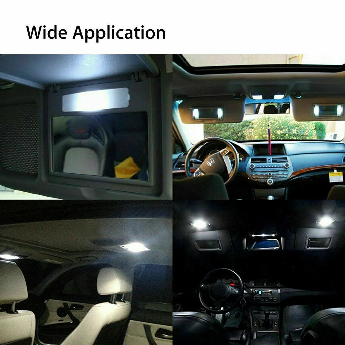 28Pcs White Car Interior LED Light Accessories For Dome Map License Plate Bulbs | eBayeBay HomeMore information - About this item conditionDiners Club