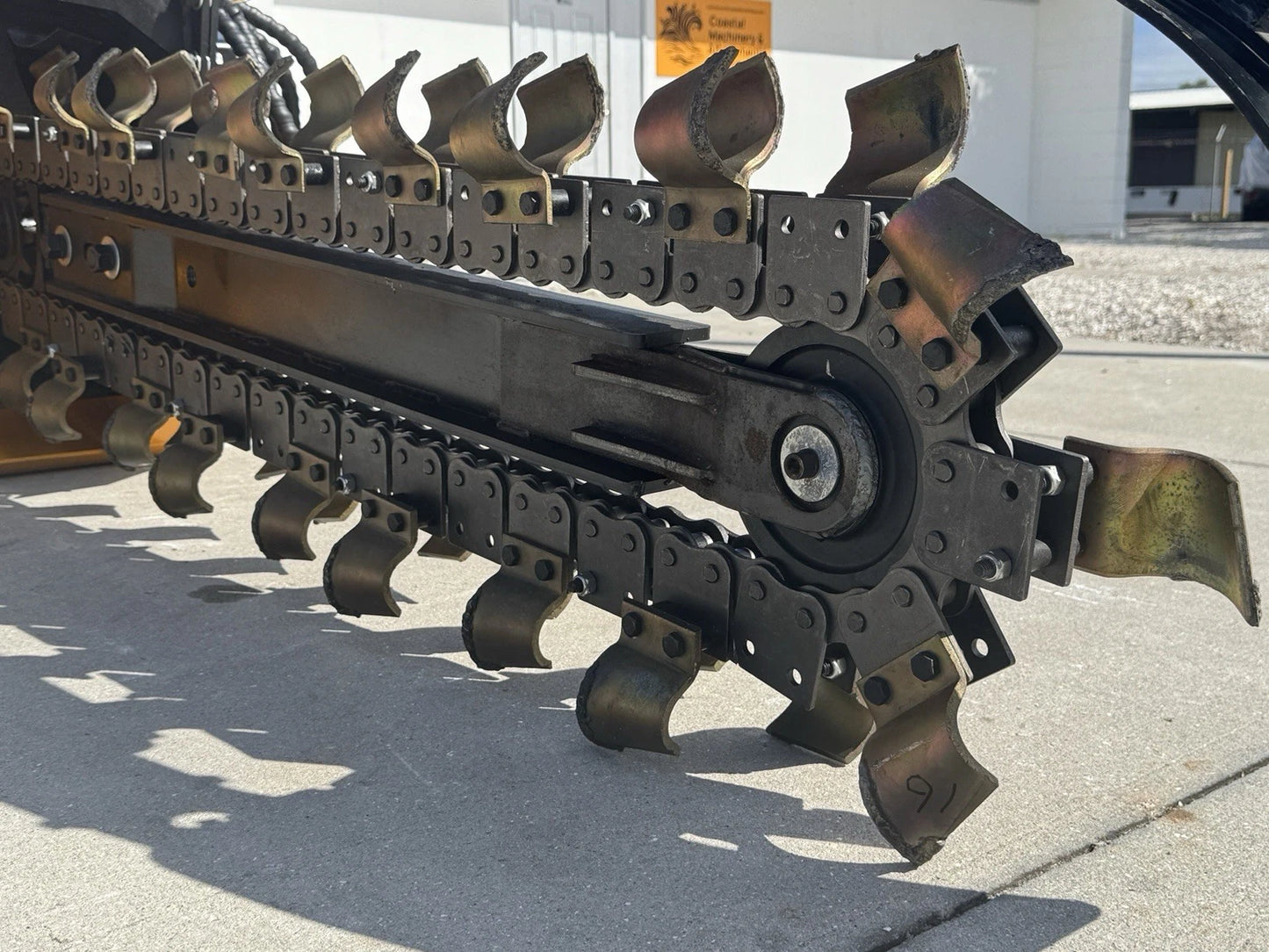 CMA 48” Skid Steer  Loader Trencher 8" width Bobcat Kubota CAT & More