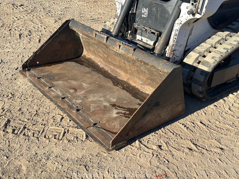 2022 Bobcat T64 Skid Steer Track Loader Crawler Bucket Aux Hydraulics bidadoo
