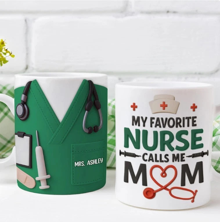 Personalized Gifts For Nurse Mom Mug Calls Me Nurse Mom Gift Ideas For Family &