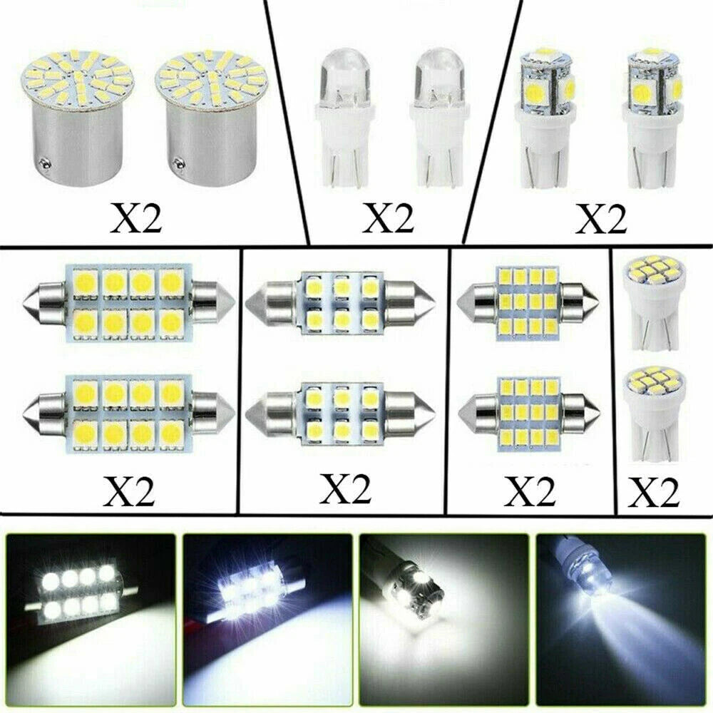 28Pcs White Car Interior LED Light Accessories For Dome Map License Plate Bulbs | eBayeBay HomeMore information - About this item conditionDiners Club