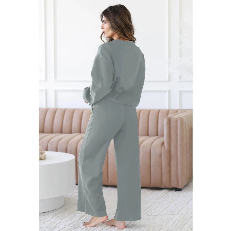 Women's 2Pcs Long Sleeved Sportswear Sportswear Bicycle Exercise Jogging Sets