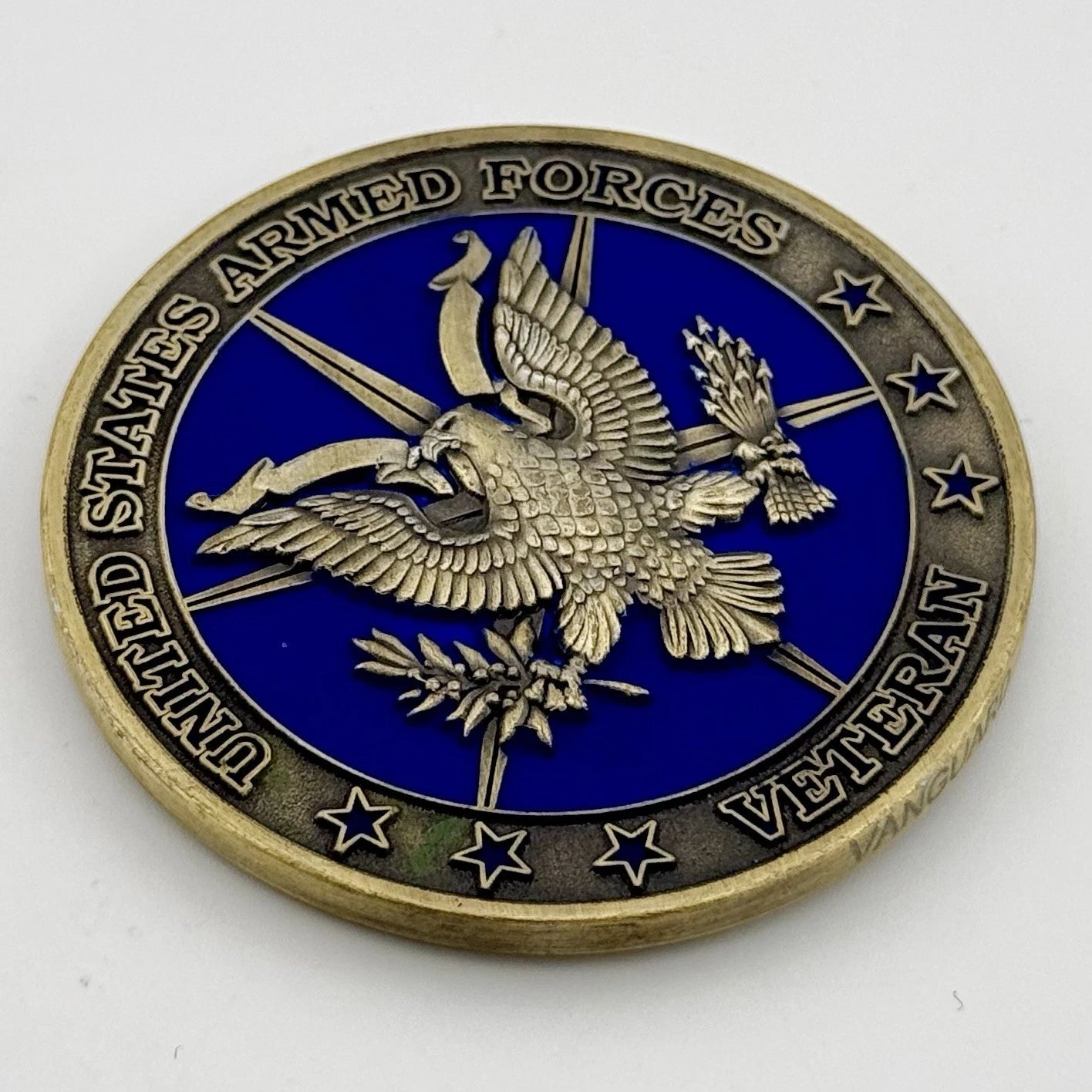 U.S. Armed Forces Veteran Recognition Challenge Coin Veterans Day 2023 Vanguard