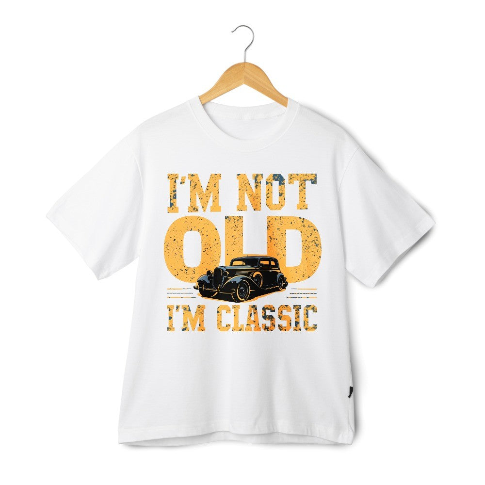 Unisex Classic Car Graphic Cartoon Tee|Retro&Automotive Enthusiast Fashion Shirt