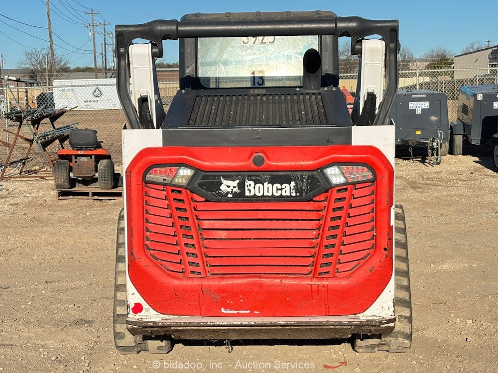 2022 Bobcat T64 Skid Steer Track Loader Crawler Bucket Aux Hydraulics bidadoo