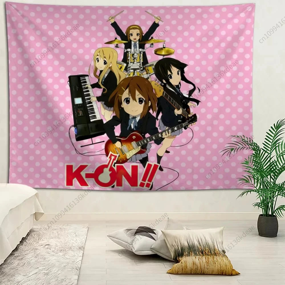 2025 Hot Cute Anime Tapestry K-ON Kawaii Flags Wall Tapestries Wall Hanging | eBayPágina inicial do eBayMais informações - sobre o estado deste itemDiners Club