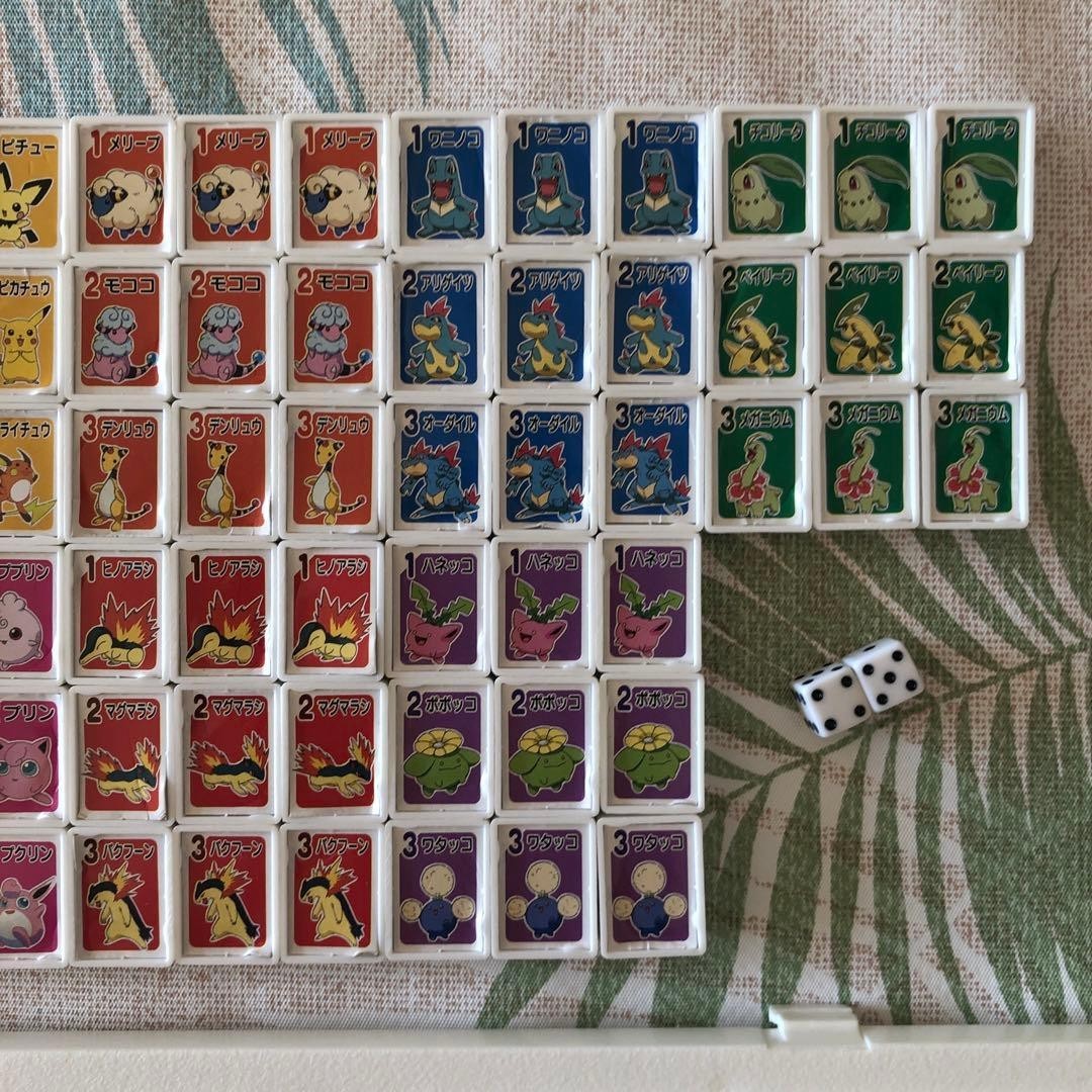Pokemon Family Ponjang mini Japanese Ver Board Game Set Mahjong