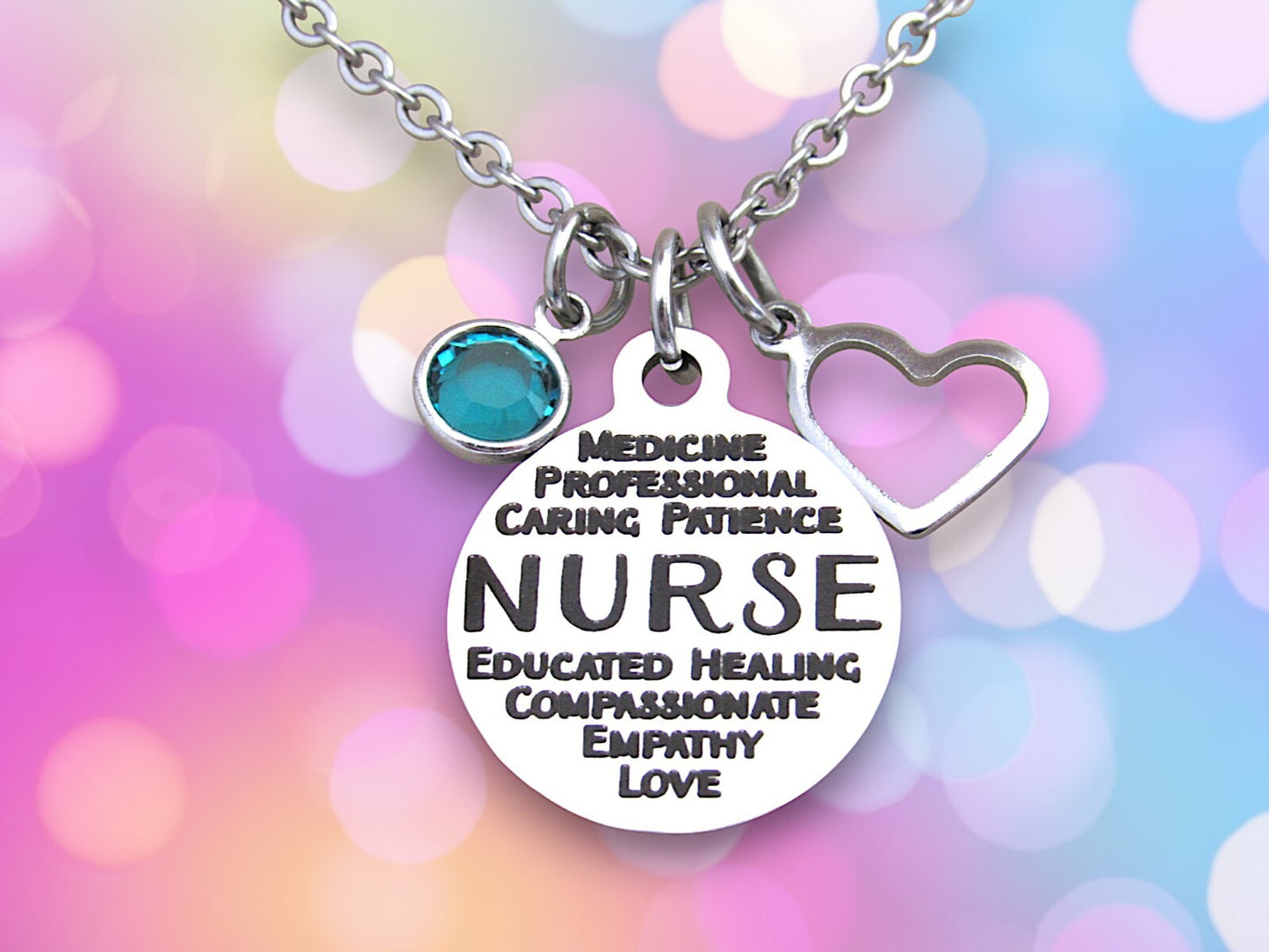 Nurse Necklace, Nurse Jewelry, Gift for Nurse, Nurse Graduation Gift, Daughter