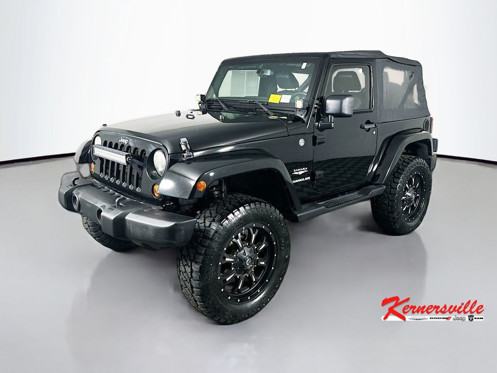 2013 Jeep Wrangler Sahara 4WD 2Dr SUV Black Customr ims v6 4 seats 4x4 Tow KCDJR