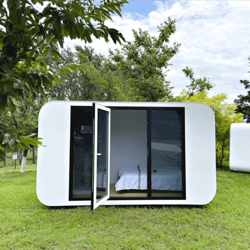 13ft x 7.4 ft Tiny House Pod House Cabin Prefab House Outdoor Living & Working