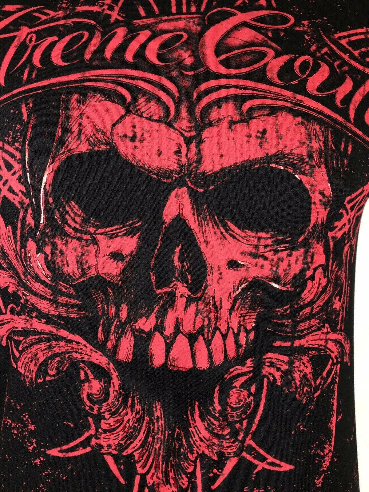 Xtreme Couture By Affliction Men's T-Shirt VICTORY Skull Biker MMA Black S-5XL | eBayeBay HomeMore information - About this item conditionInformationDiners Club