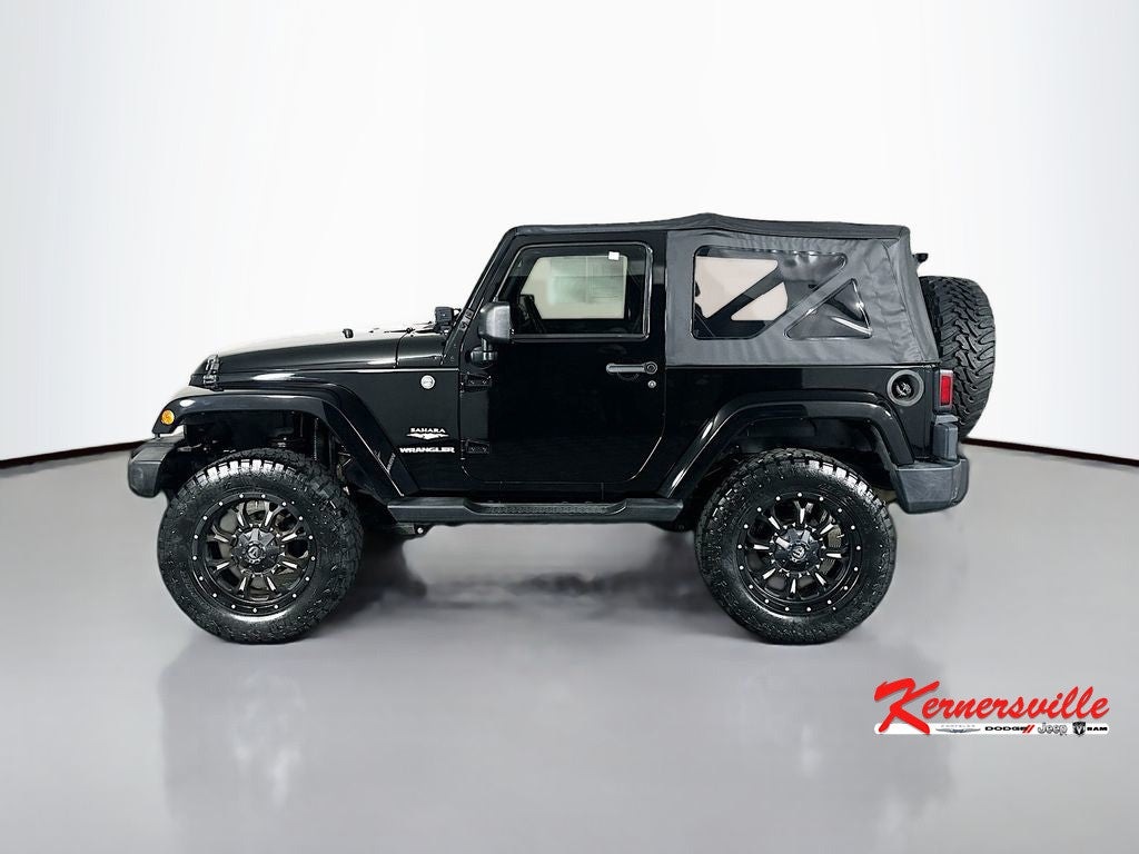 2013 Jeep Wrangler Sahara 4WD 2Dr SUV Black Customr ims v6 4 seats 4x4 Tow KCDJR