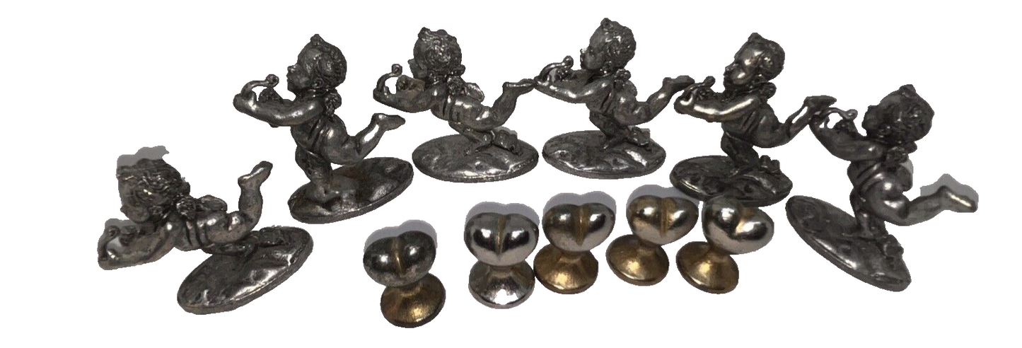Metzke 1994 Pewter Gold Tone Tic Tac Toe Mirror Board Angels Hearts | eBayeBay HomeMore information - About this item conditionDiners Club