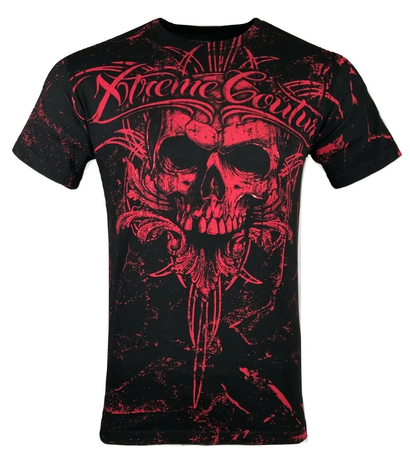 Xtreme Couture By Affliction Men's T-Shirt VICTORY Skull Biker MMA Black S-5XL | eBayeBay HomeMore information - About this item conditionInformationDiners Club