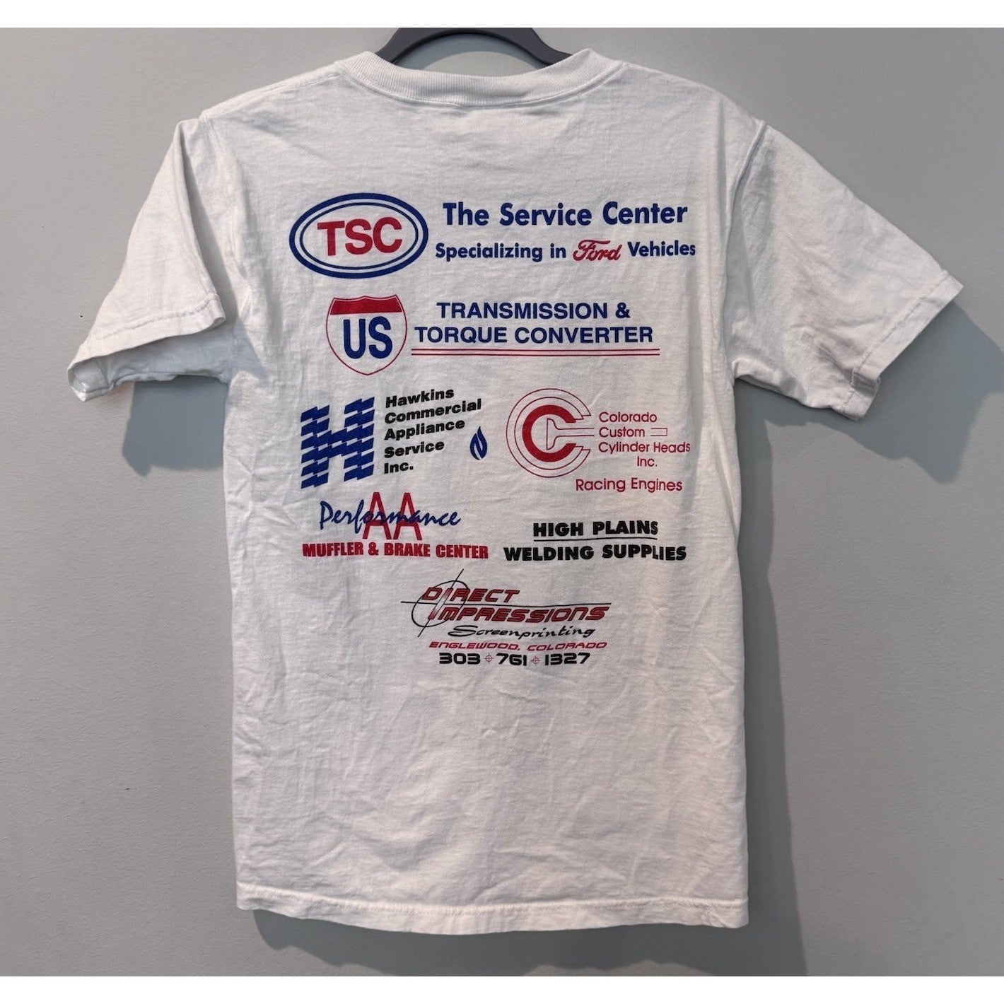 VTG Racing Graphic T-Shirt 2001 TSC Fast16 Champions Streetwear Neon Sz Small