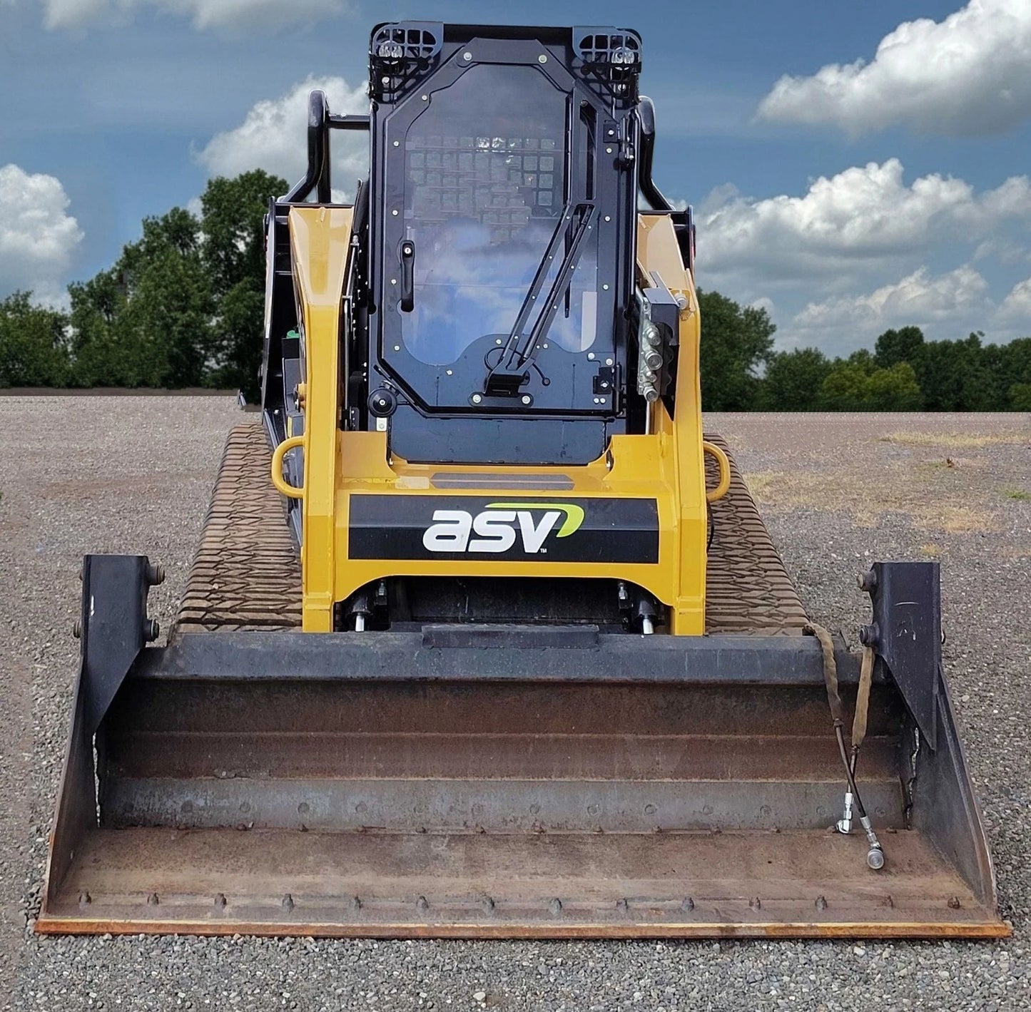 2023 ASV RT120 Forestry Skid Steer Quick coupler AC