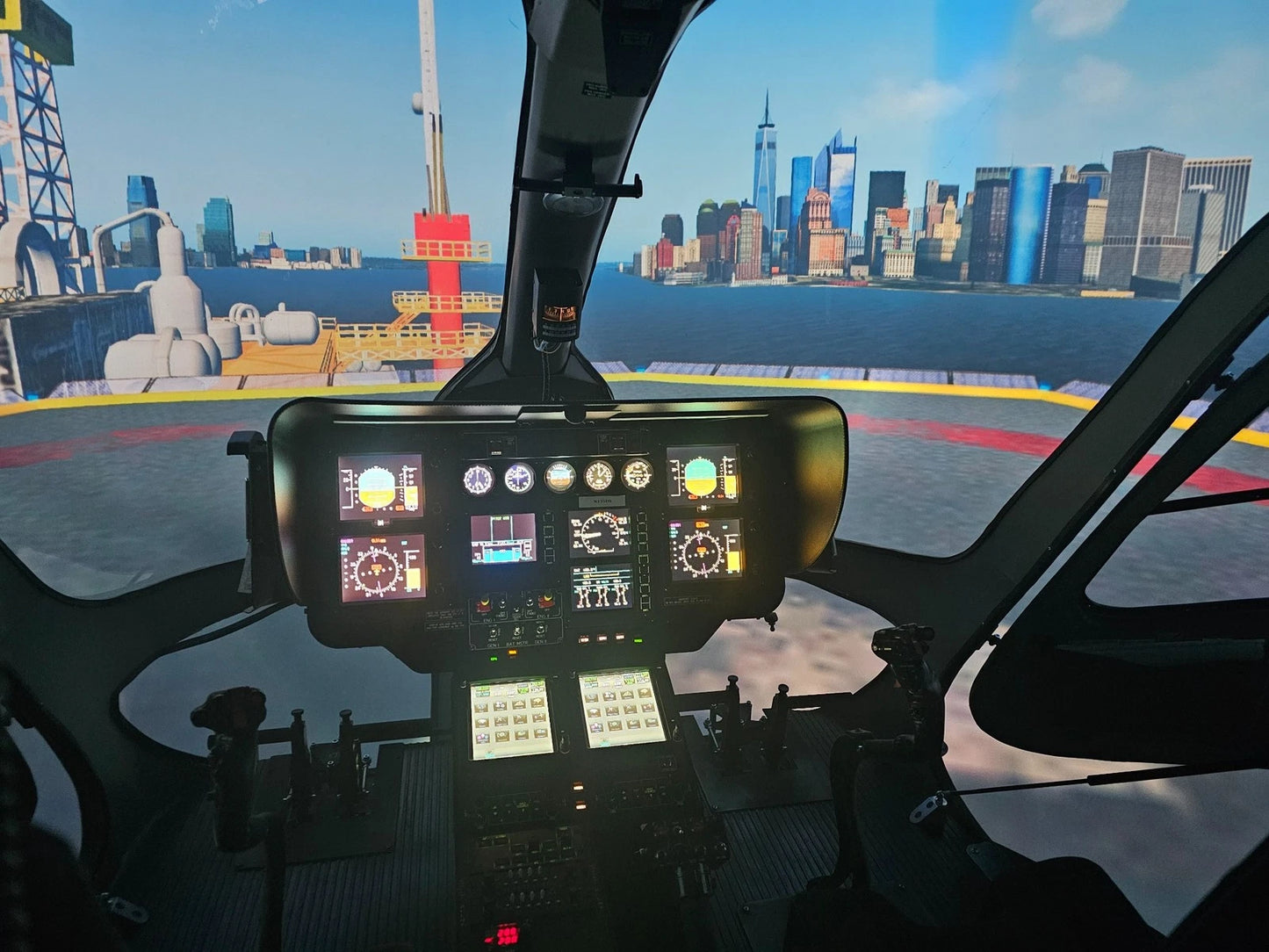 Eurocopter Helicopter EC135 T2 (H135)  Level 5 FAA Certified Flight Simulator