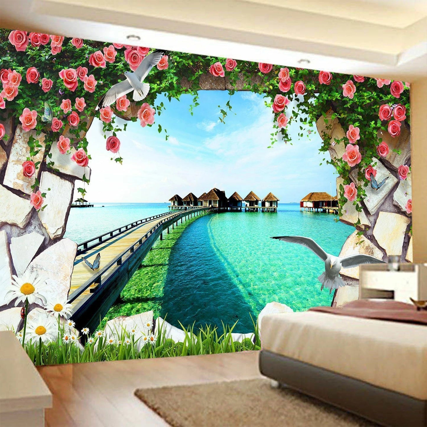 Large Forest Wall Hanging Tapestry Beauty View Throw Blanket Bedspread Wall Art | eBayeBay HomeMore information - About this item conditionDiners Club