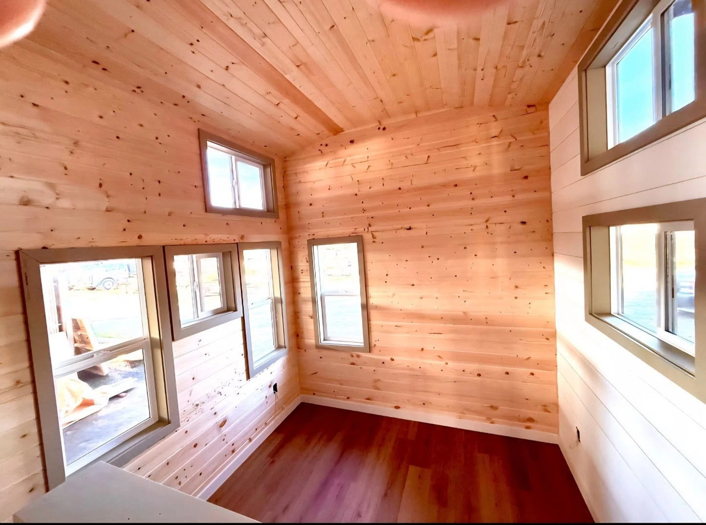 Tiny house for sale on wheels 9 x 30 MODERN BUNGALOW 2 BEDROOM  READY TO SHIP