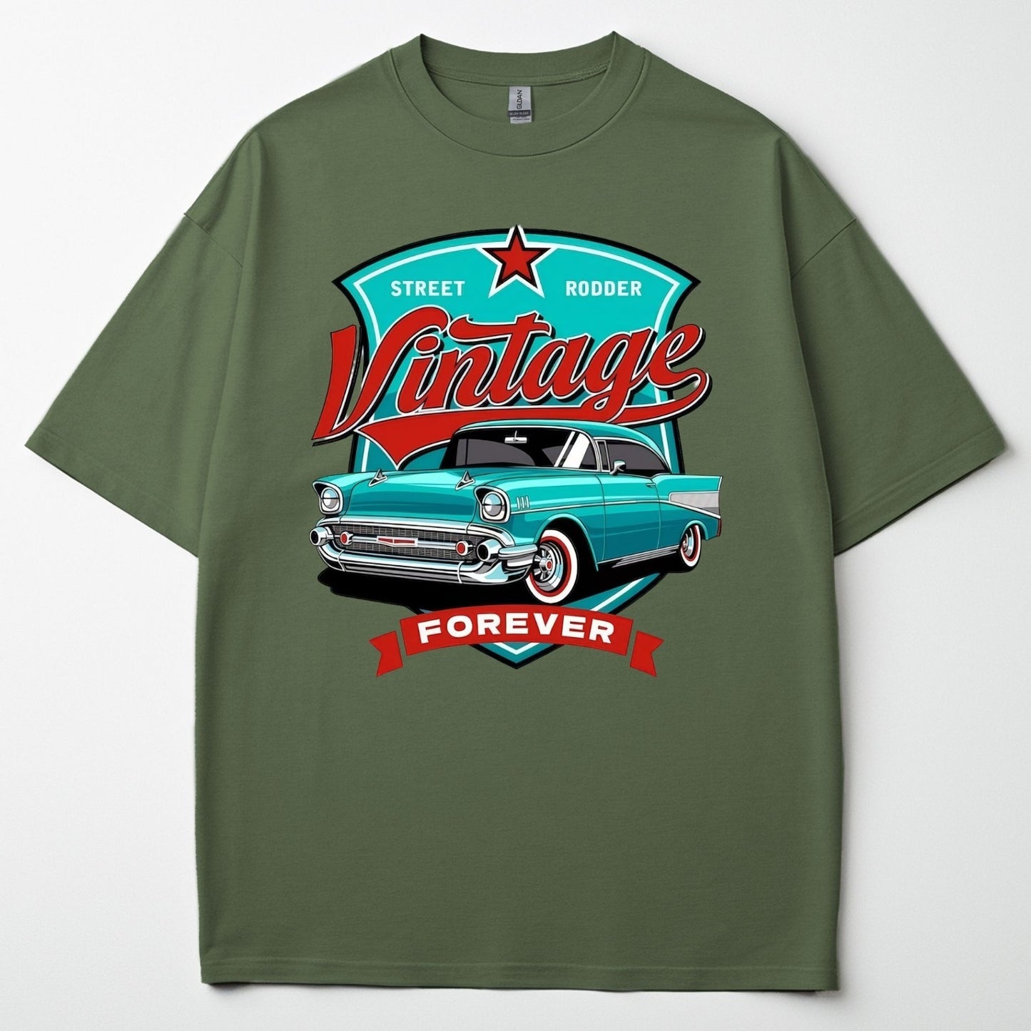 Camisa Street Rodder de Colección Coche Clásico - Camiseta Retro Muscle Car - Hecho en EE. UU. Regalo-