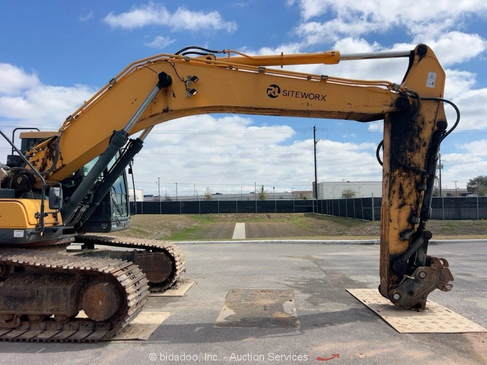 Hyundai HX300L 2019 excavadora hidráulica cabina excavadora aire acondicionado auxiliar hidráulico Cummins bidadoo-