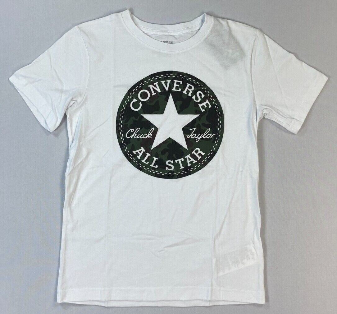 NEW Boy's Youth Converse Short Sleeve Cotton T-Shirt