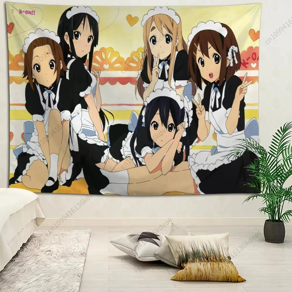 2025 Hot Cute Anime Tapestry K-ON Kawaii Flags Wall Tapestries Wall Hanging | eBayPágina inicial do eBayMais informações - sobre o estado deste itemDiners Club